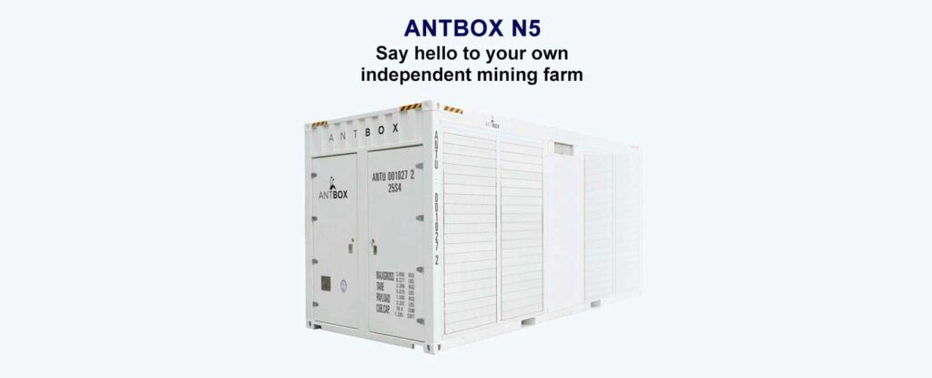 Bitmain Antbox N5 Mobile Mining Container V2